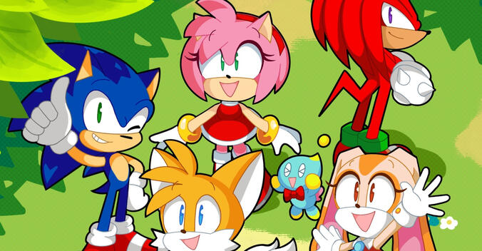 Sonic Advance 3 END (2025) spoiledskullz OC (2023)