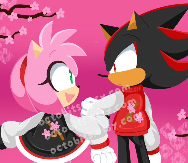 ShadAmy sakura holo (S)