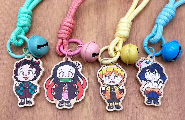 Demon Slayer Bell Keychains