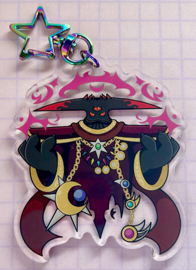 Black Doom keychain