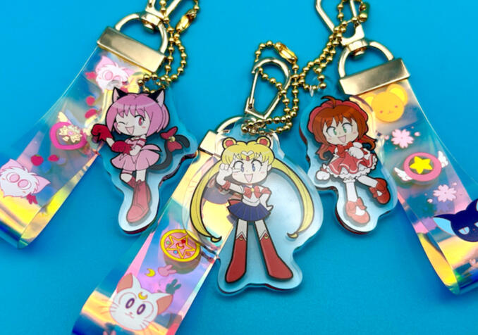Magical Girl keystraps